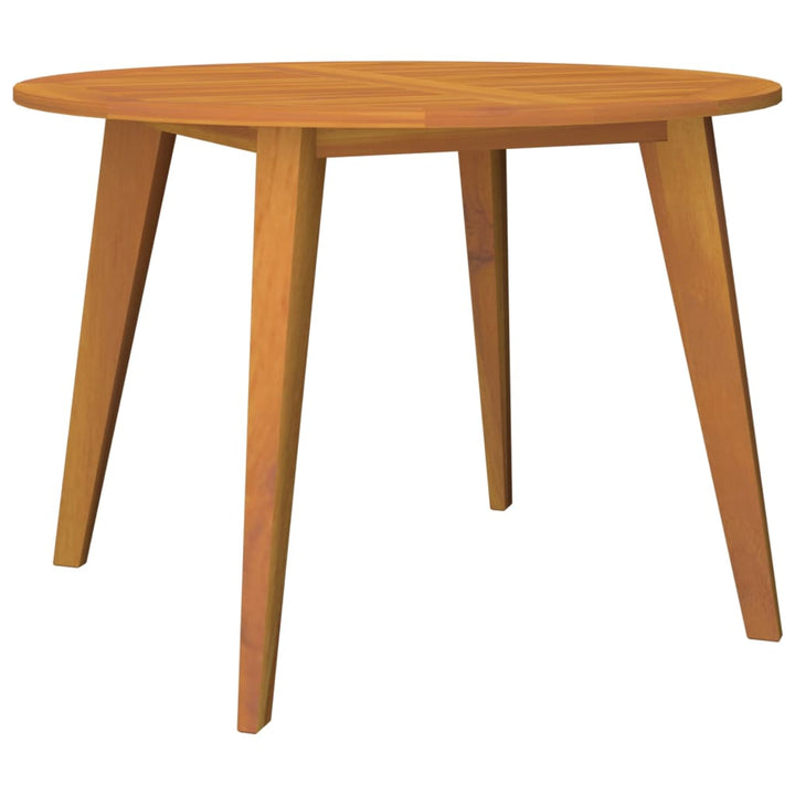 Trädgårdsbord Ø110X75 Cm Massivt Akaciaträ