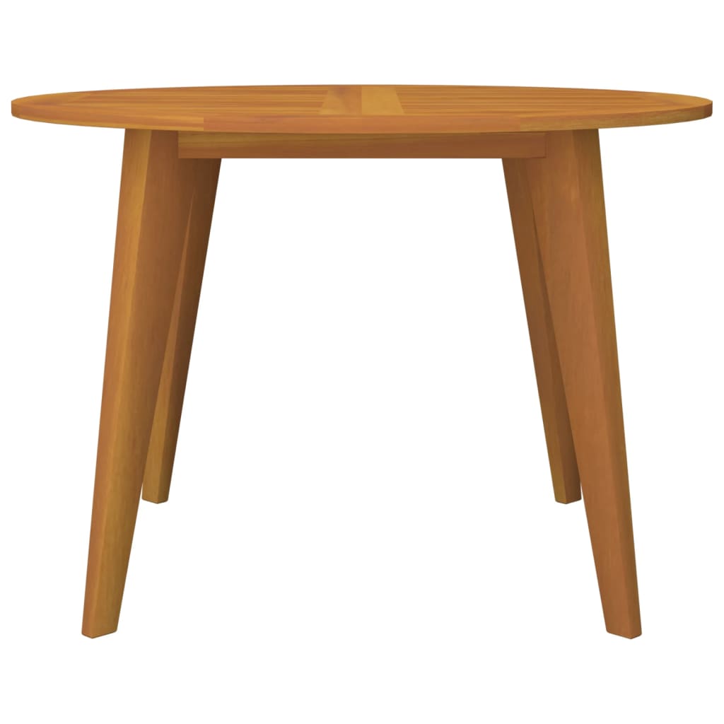Trädgårdsbord Ø110X75 Cm Massivt Akaciaträ