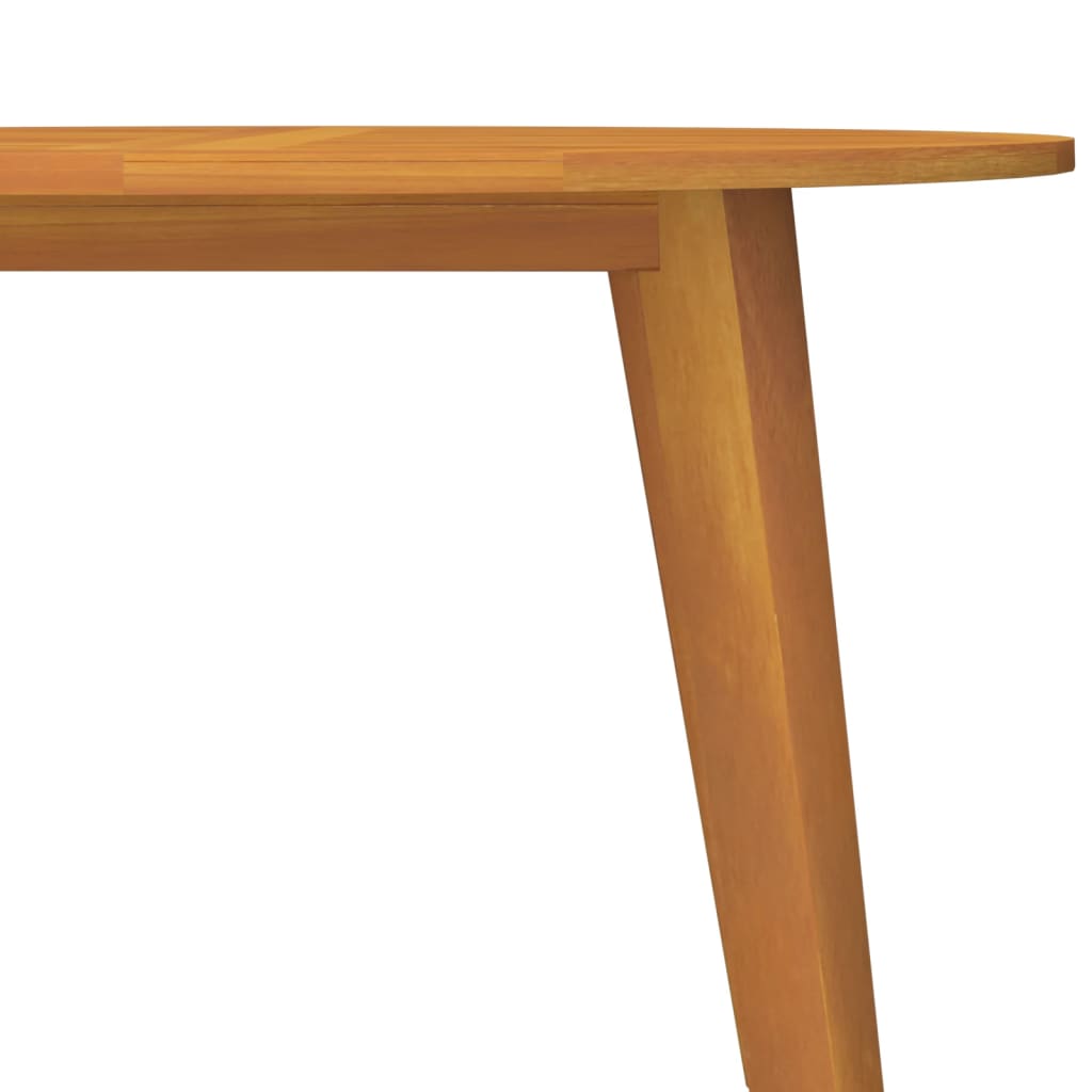 Trädgårdsbord Ø110X75 Cm Massivt Akaciaträ