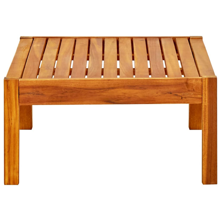 Trädgårdsbord 85X57X29 Cm Massivt Akaciaträ