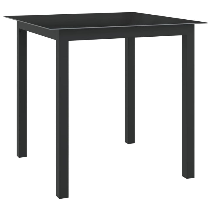 Trädgårdsbord Aluminium Och Glas