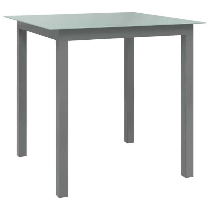 Trädgårdsbord Aluminium Och Glas