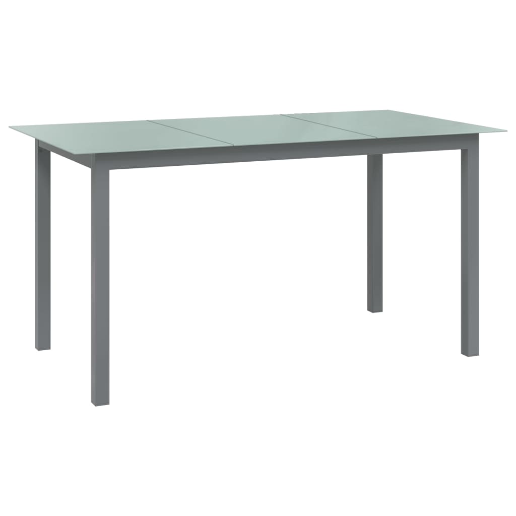 Trädgårdsbord Aluminium Och Glas