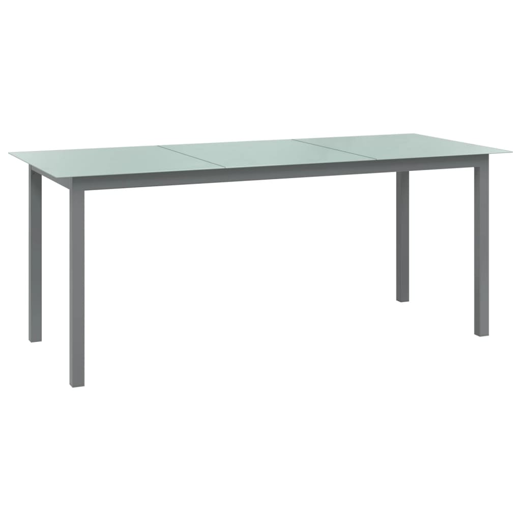 Trädgårdsbord Aluminium Och Glas