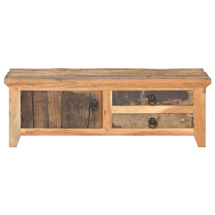 Soffbord 90X50X31 Cm Massivt Återvunnet Trä