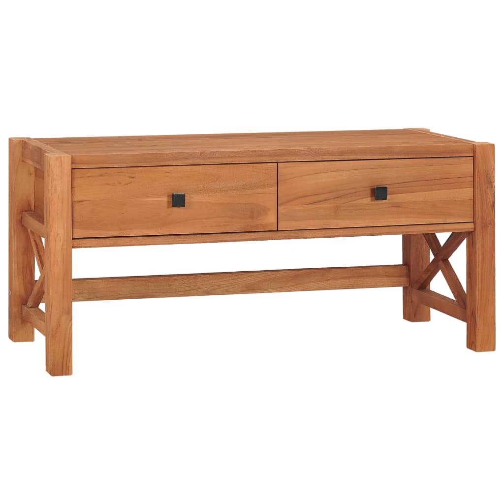 Tv-Bänk 100X40X45 Cm Teak
