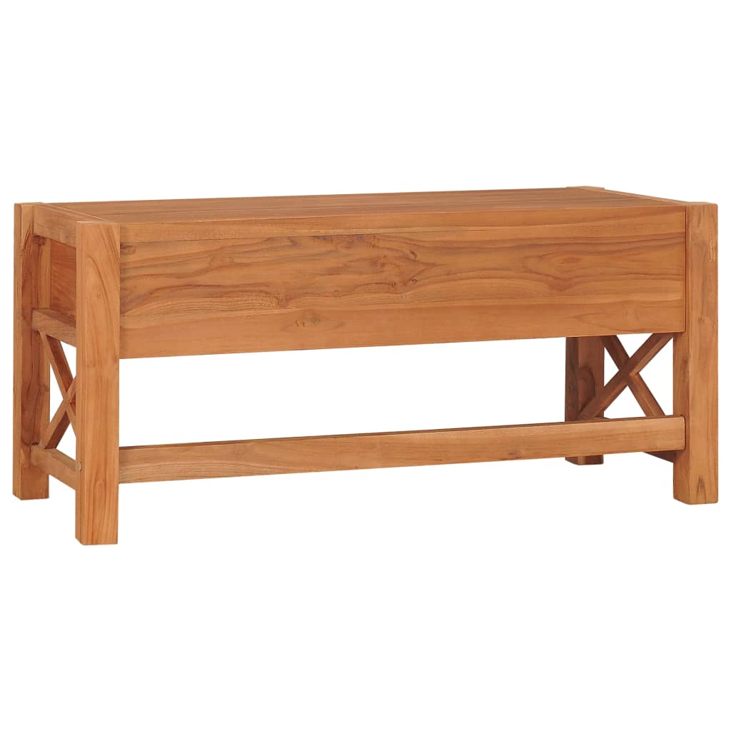 Tv-Bänk 100X40X45 Cm Teak