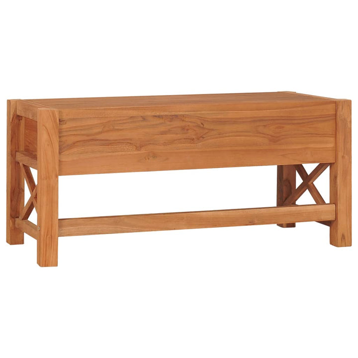 Tv-Bänk 100X40X45 Cm Teak