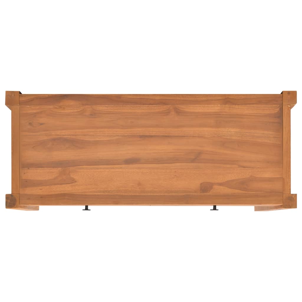 Tv-Bänk 100X40X45 Cm Teak