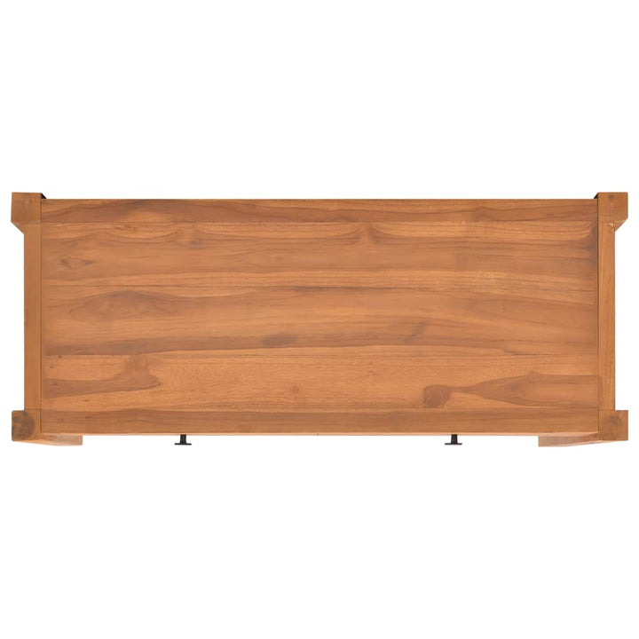 Tv-Bänk 100X40X45 Cm Teak