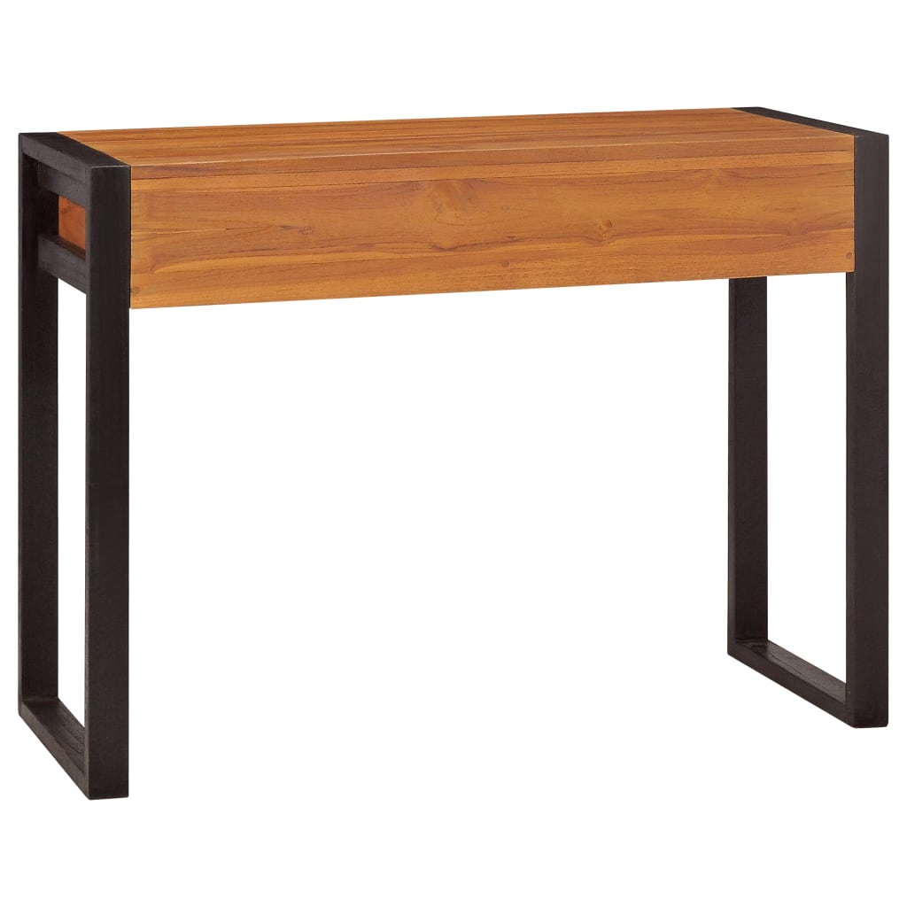 Skrivbord Med 2 Lådor Teak