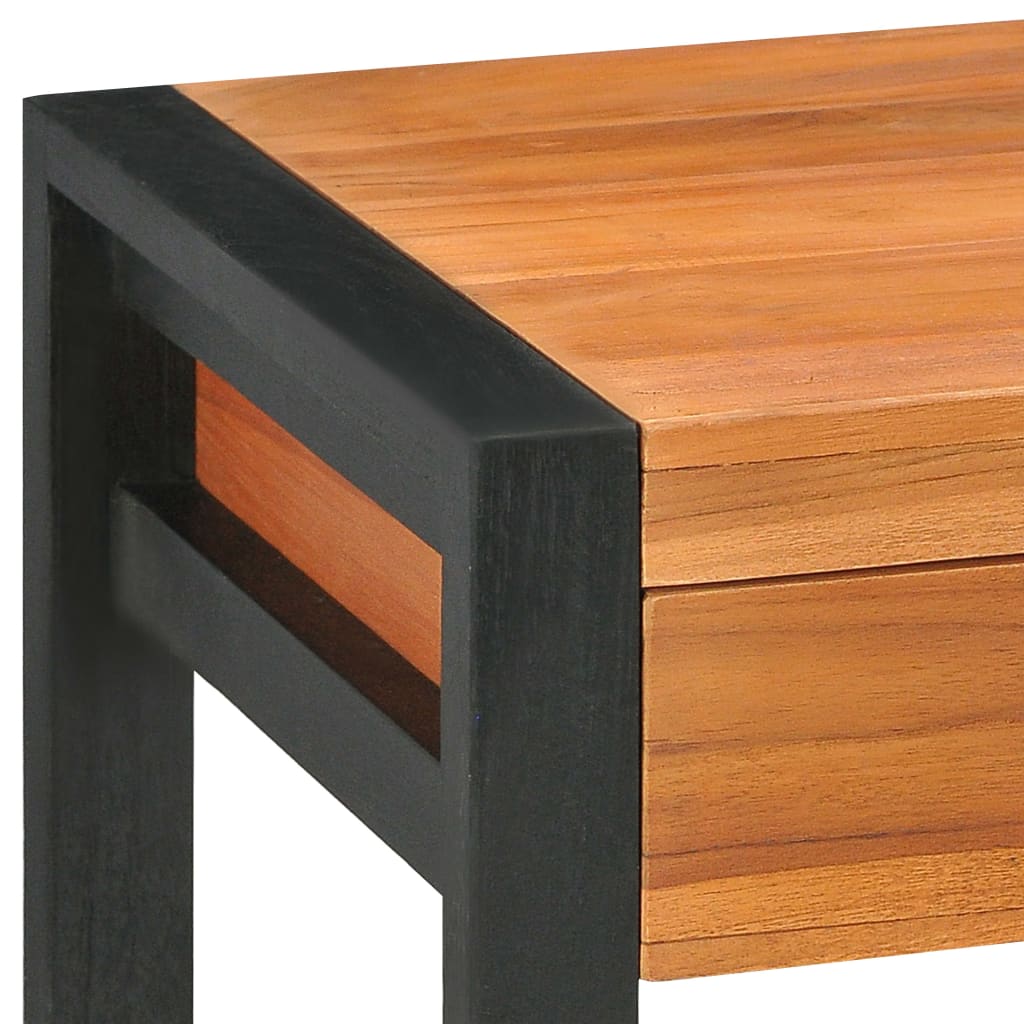 Skrivbord Med 2 Lådor Teak