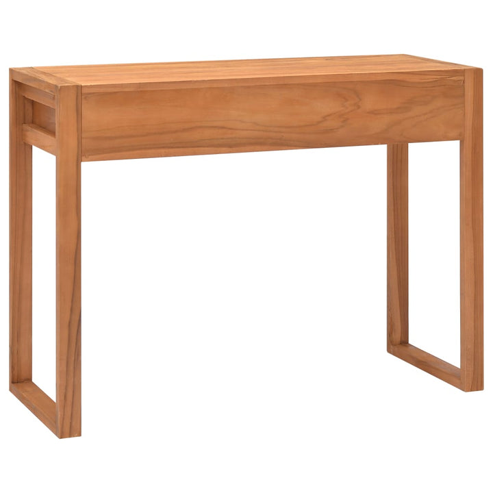 Skrivbord Med 2 Lådor Teak