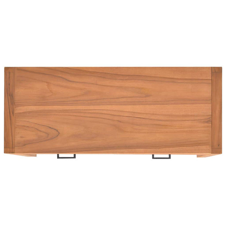 Skrivbord Med 2 Lådor Teak
