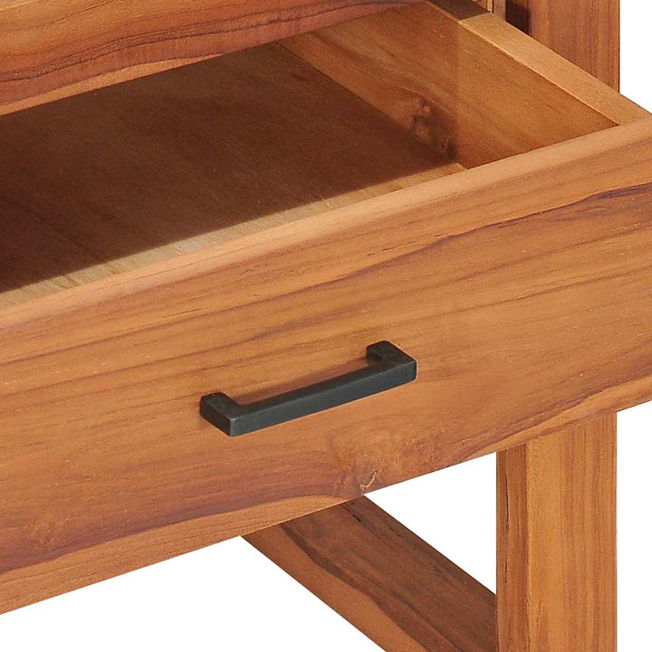 Tv-Bänk 100X40X45 Cm Teak