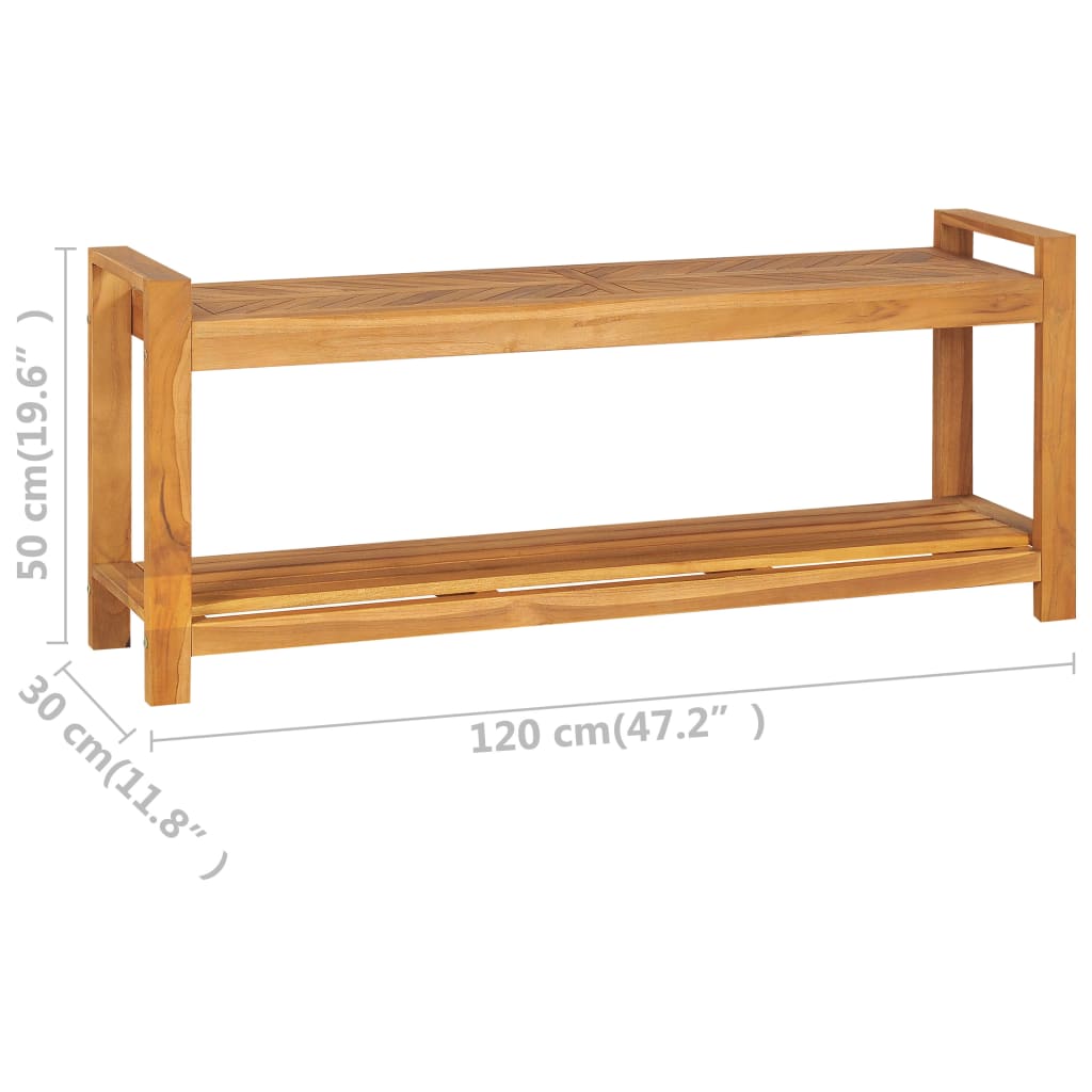 Bänk Massiv Teak