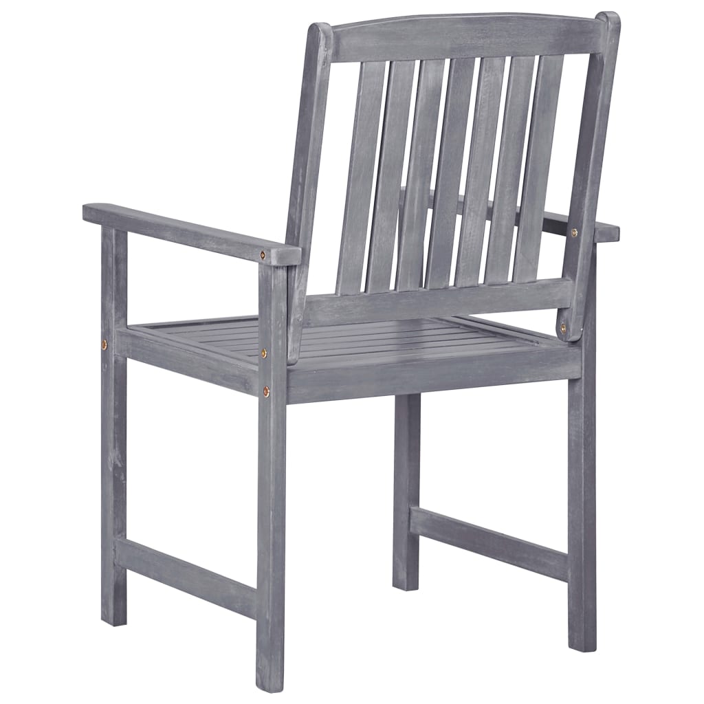 Trädgårdsstolar 4 St Massivt Akaciaträ