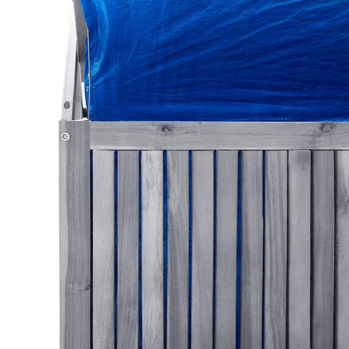 Förvaringslåda Med Spaljé 99X55X160 Cm Massivt Akaciaträ