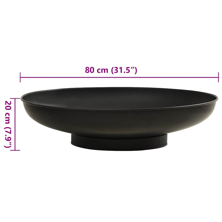 Eldstad 80 Cm Stål