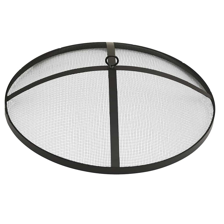 2-I-1 Eldstad Grill Och Eldgaffel 59X59X60 Cm Rostfritt Stål