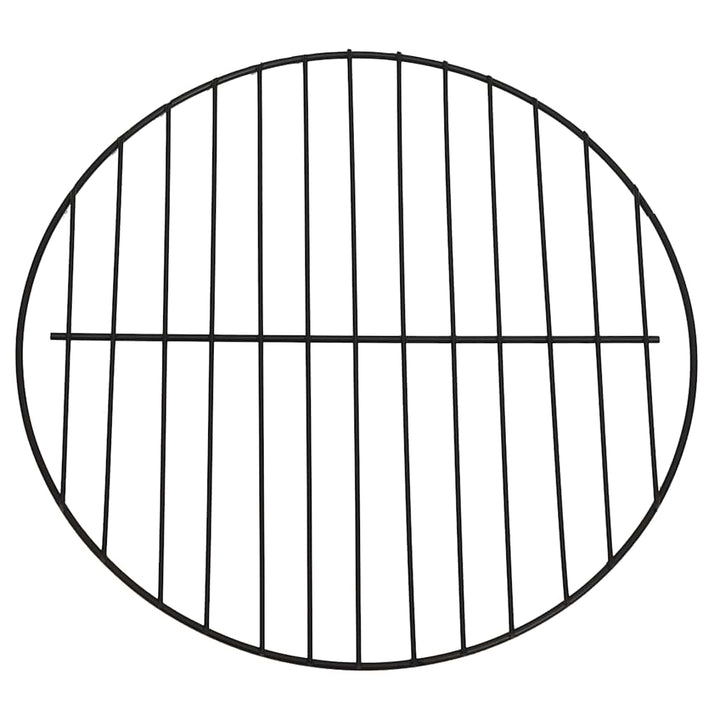 2-I-1 Eldstad Grill Och Eldgaffel 59X59X60 Cm Rostfritt Stål
