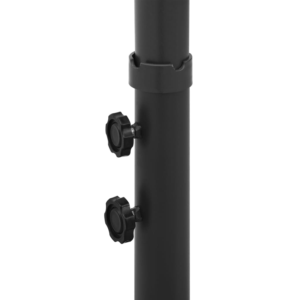 Dubbelt Trädgårdsparasoll Med Stålstång 600X300 Cm