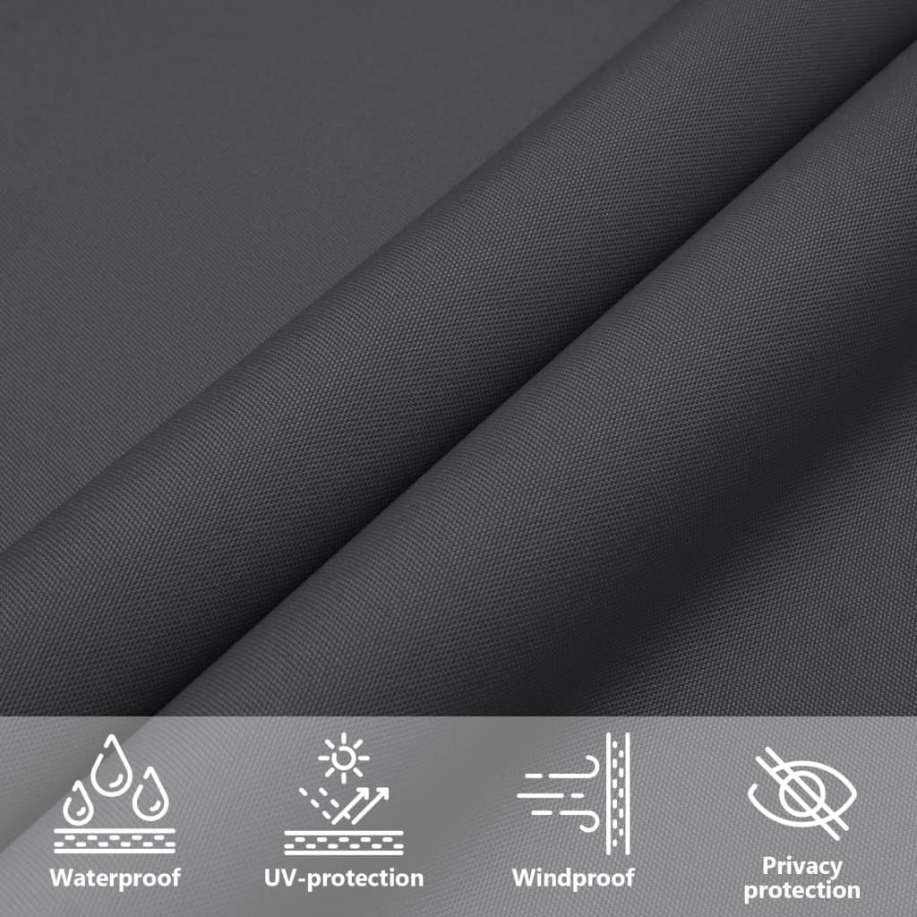 Solsegel Oxfordtyg Rektangulärt 2X2,5 M