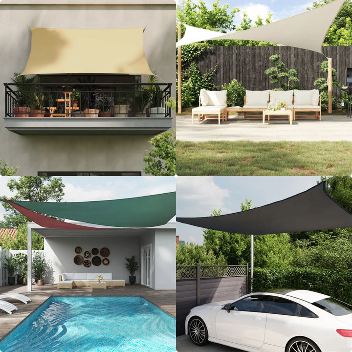 Solsegel Oxfordtyg Rektangulärt