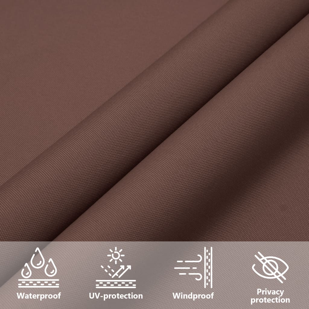 Solsegel Oxfordtyg Rektangulärt 2,5X5 M