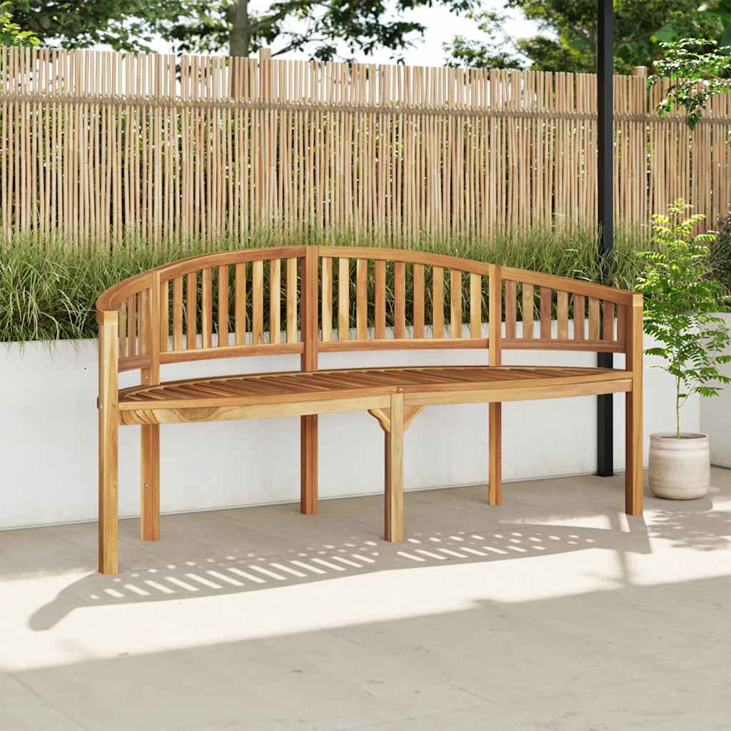 Bananbänk Massiv Teak