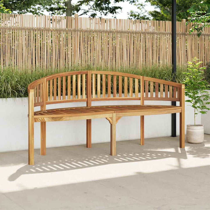 Bananbänk Massiv Teak
