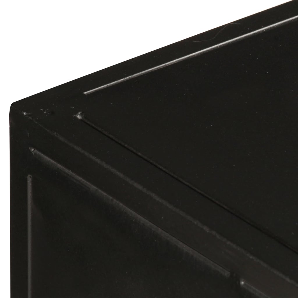 Tv-Bänk 90X30X40 Cm Grovt Mangoträ