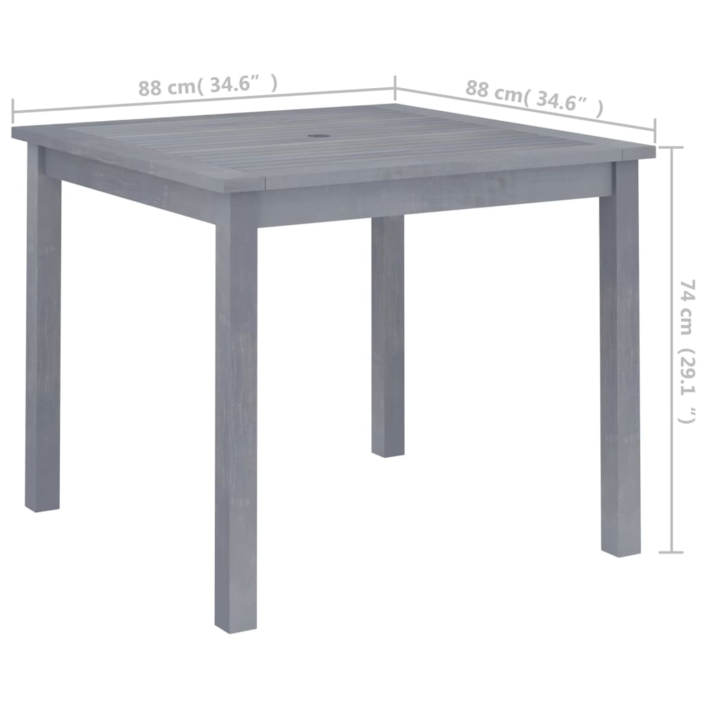 Trädgårdsbord Massivt Akaciaträ