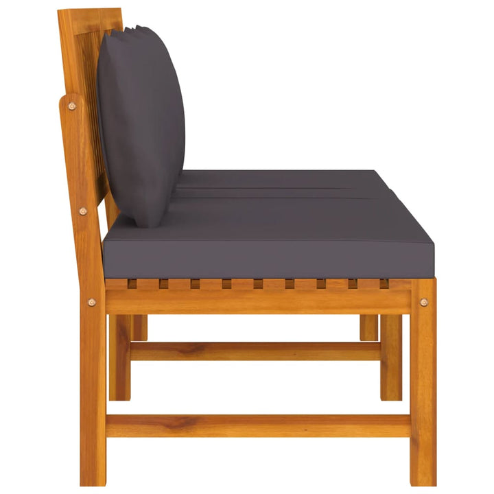 Dagbädd Med A Dynor 200X60X75 Cm Massivt Akaciaträ