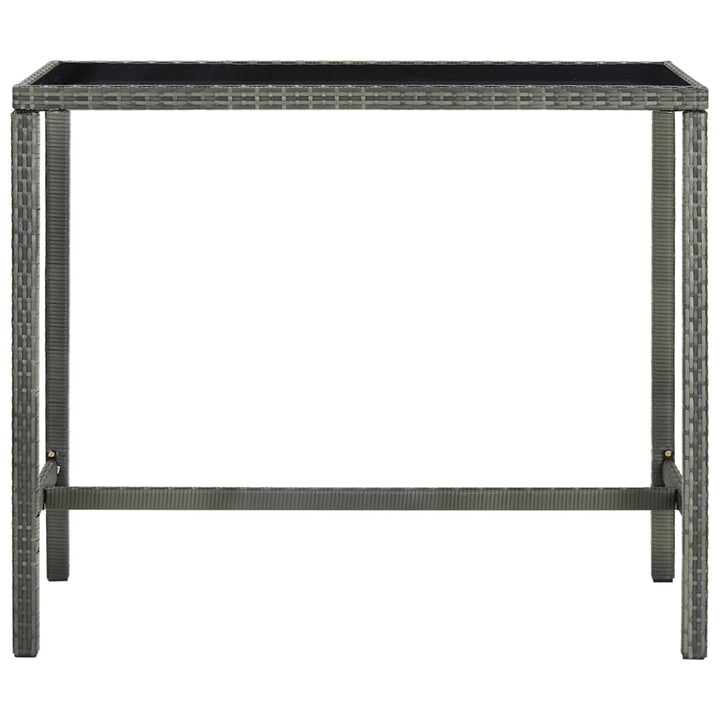 Barbord För Trädgård Konstrotting Och Glas