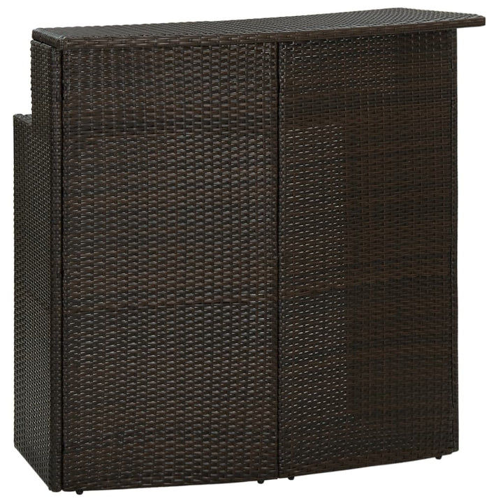 Barbord För Trädgård 120X55X110 Cm Konstrotting