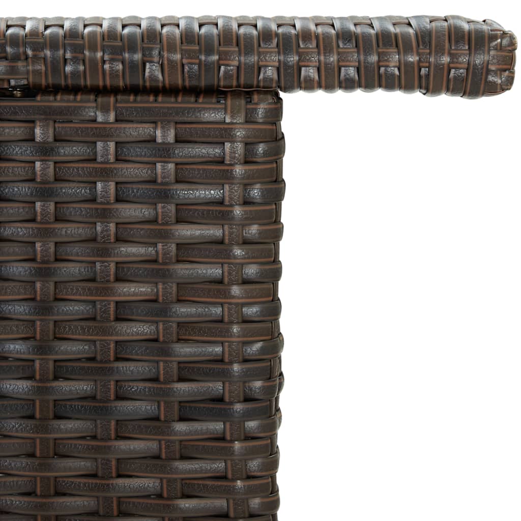 Barbord För Trädgård 120X55X110 Cm Konstrotting