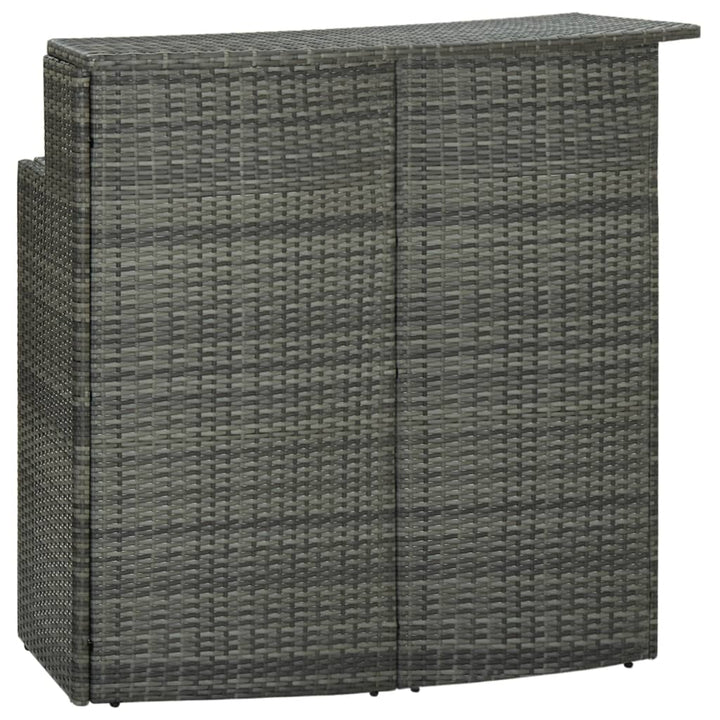 Barbord För Trädgård 120X55X110 Cm Konstrotting