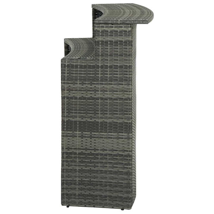 Barbord För Trädgård 120X55X110 Cm Konstrotting