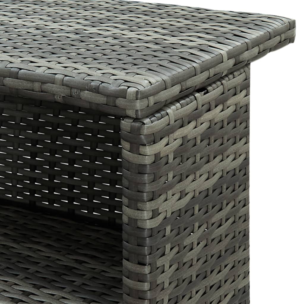 Barbord För Trädgård 120X55X110 Cm Konstrotting