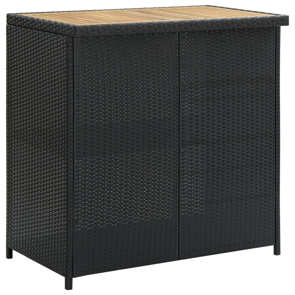 Bargrupp 3 Delar Konstrotting Svart