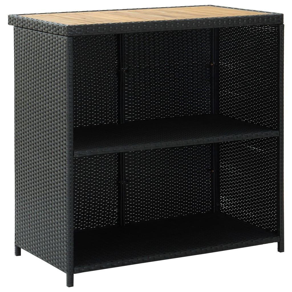 Bargrupp 3 Delar Konstrotting Svart