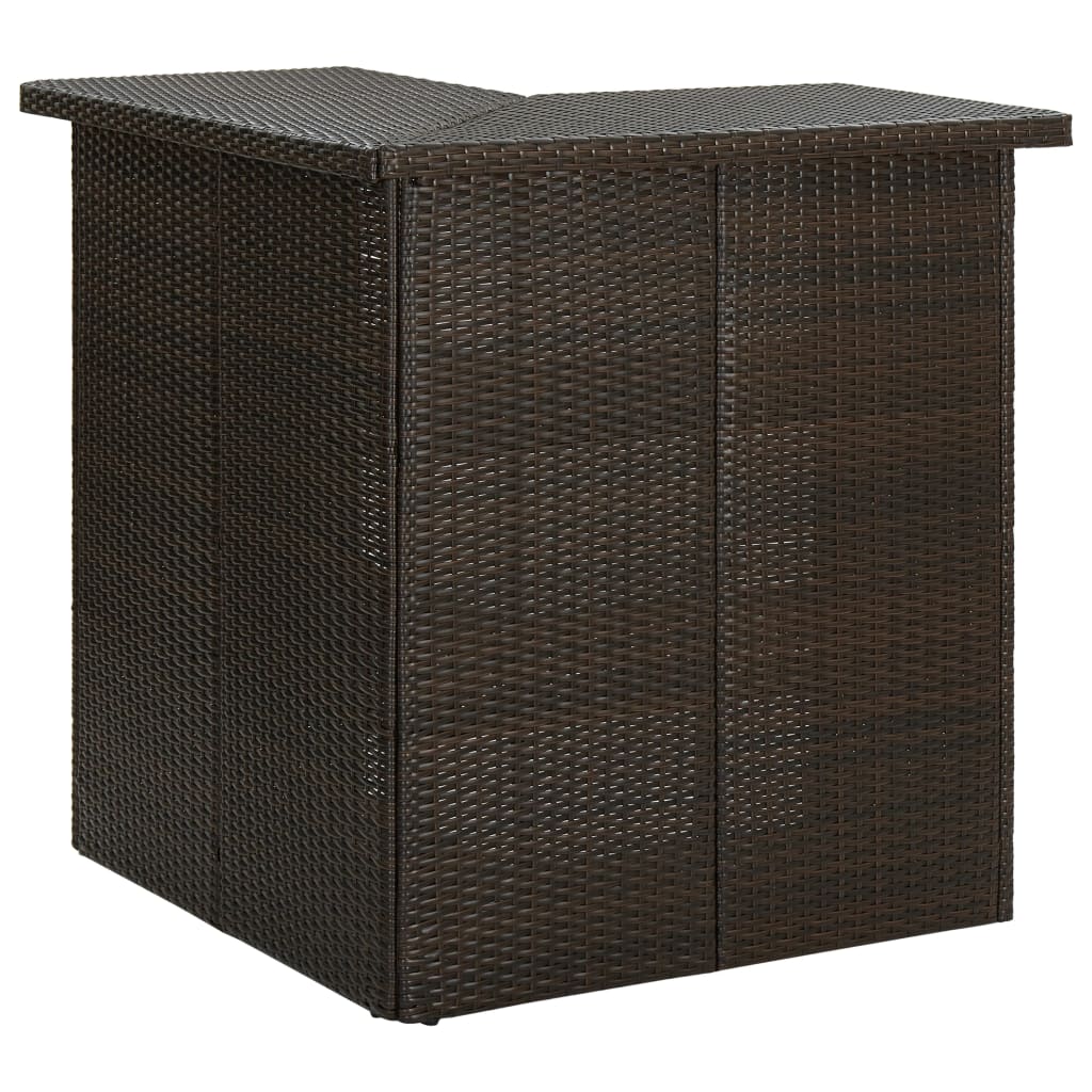 Hörnbar 100X50X105 Cm Konstrotting