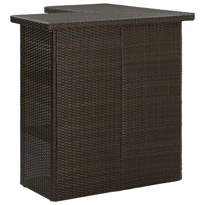 Hörnbar 100X50X105 Cm Konstrotting