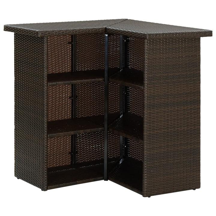 Hörnbar 100X50X105 Cm Konstrotting