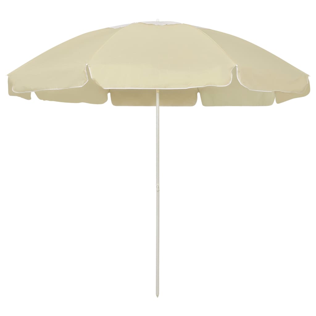 Strandparasoll Gul
