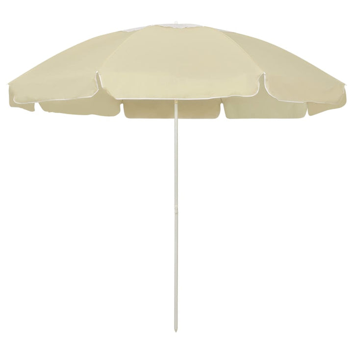 Strandparasoll Gul