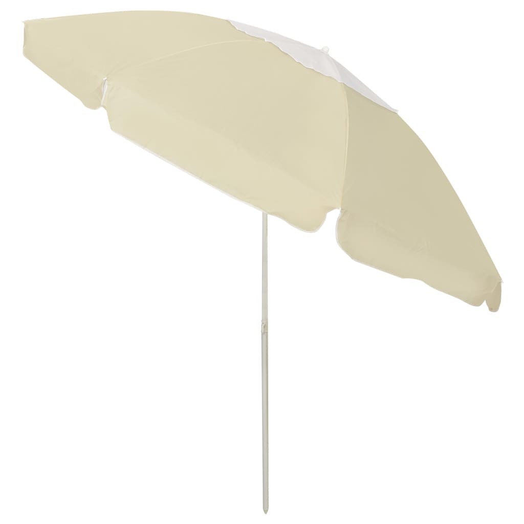 Strandparasoll Gul