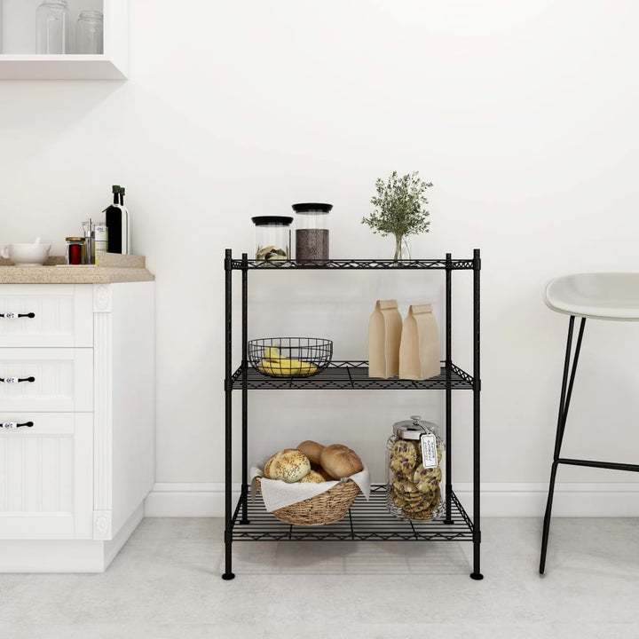 Förvaringshylla Med 3 Hyllplan 60X35X76 150 Kg