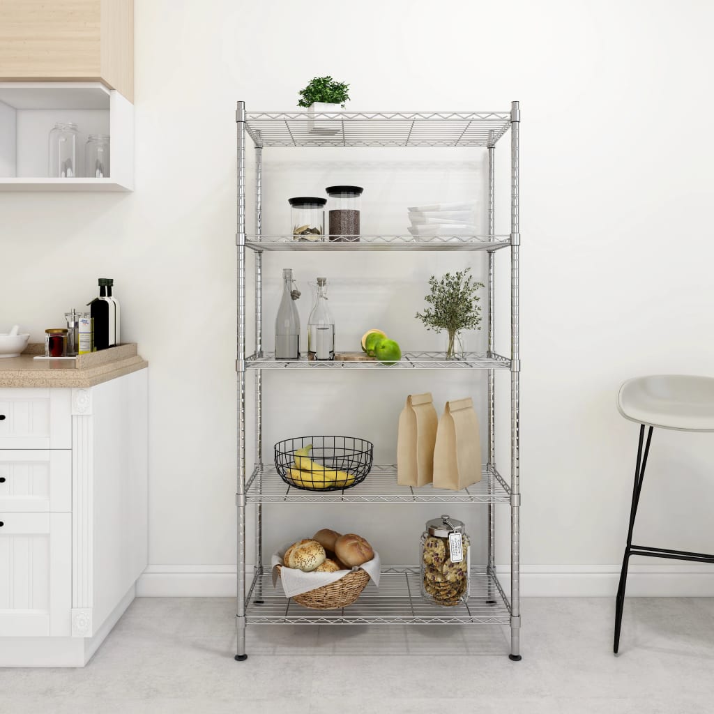 Förvaringshylla Med 3 Hyllplan 60X35X76 150 Kg